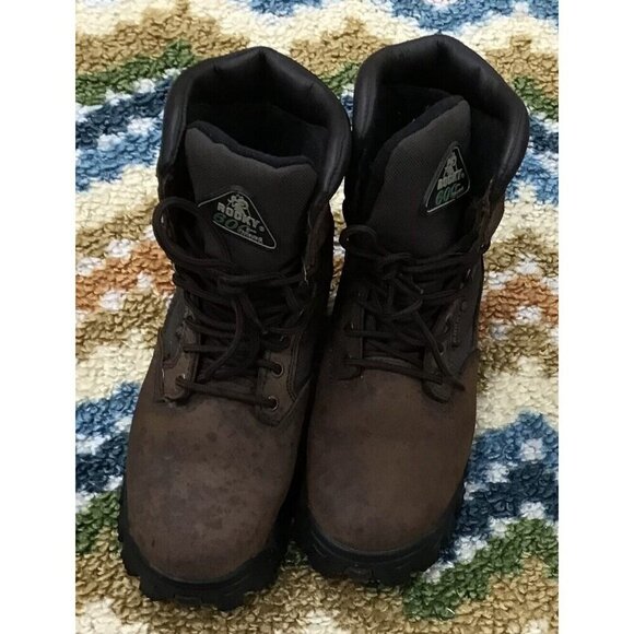 Womans Rocky 6.5 Work Boots - Picture 2 of 4